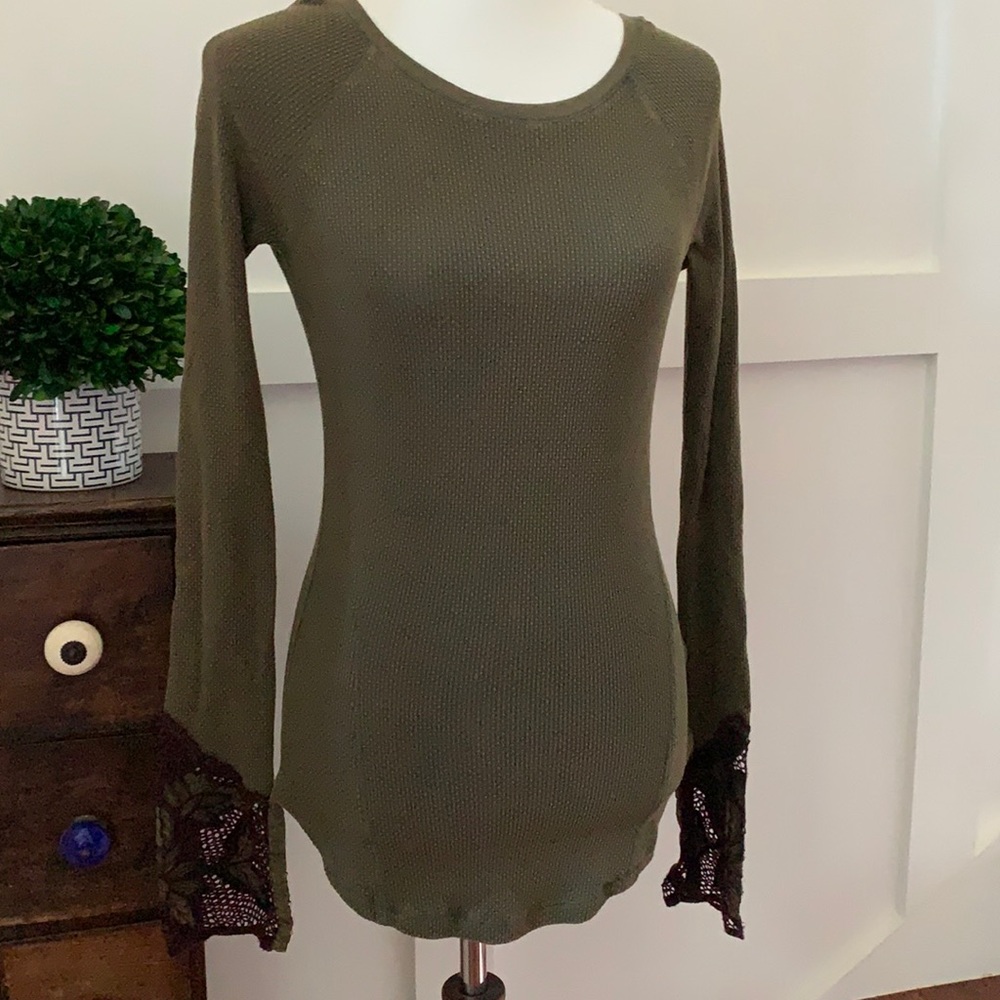 ⚡️ [FREE PEOPLE] Bali Babe Crochet Top Safari, S